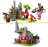 LEGO Sonic the Hedgehog Knuckles And The Shrine Of Master Emerald Samlet legetøj Gamer Gave Adventure Byggesæt til drenge og piger 8 år 76998 Byggesæt Besuche den LEGO-Store