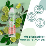 Jean & Len Green Tea & Lime fugtgivende shampoo, til normalt til fedtet hår, 300 ml Brusebad og bad Jean & Len Green Tea & Lime
