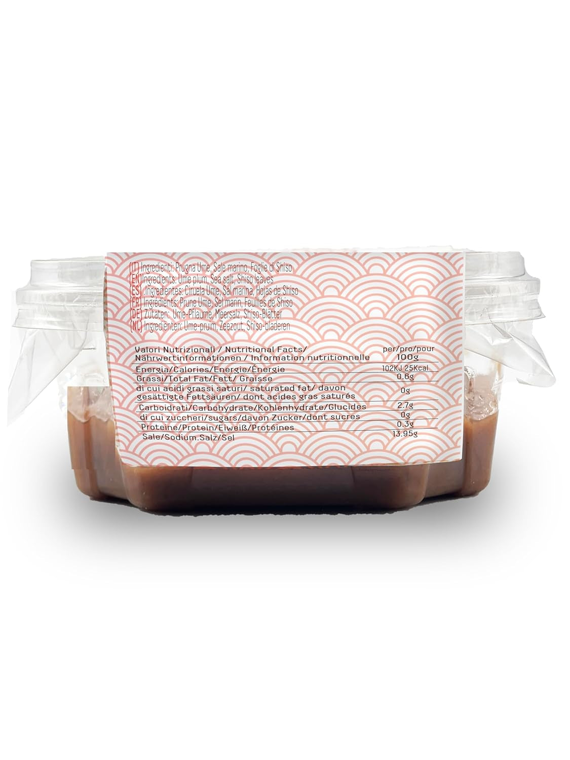 Japansk Umeboshi-Paste, Fermentierte Pflaumen mit Shiso, 150 g