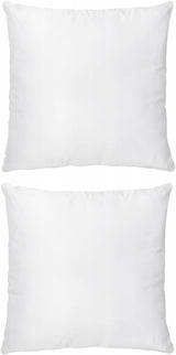 HOMLA Toby fyldpudesæt på 2, 45X45 cm, hvid, premium polyester, formstabil og nem at vedligeholde Naty Shop standardpuder Standard titel