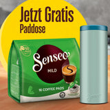Pads Mild, 10 x 16 Getränke, 160 Kaffee Pods, inklusive Pad Dose