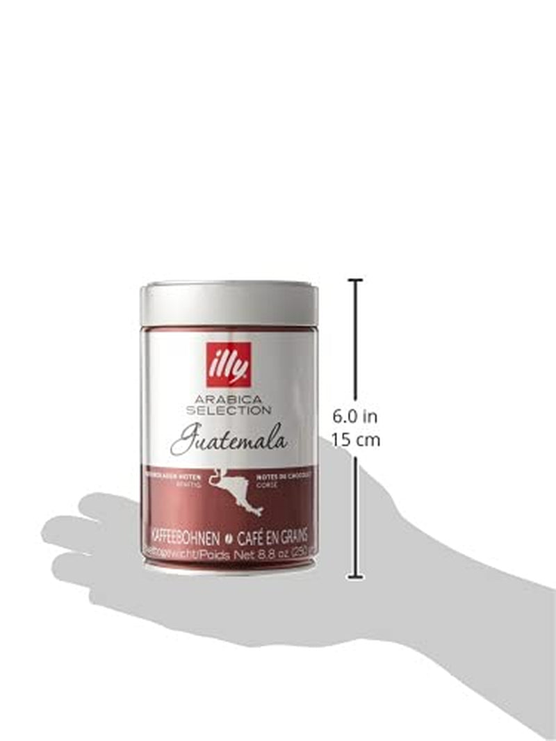 illy kaffebønner, udvalg af Arabica kaffebønner, Guatemala, pakke med 6 (6 x 250 g)
