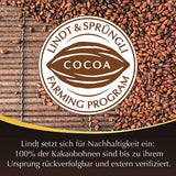 Lindt Chokolade Mørk Chokolade Stænger LINDOR | 24 chokoladebarer x 37g | Med et glat, smeltende mørk chokoladefyld med 60 % kakao | Gave af chokolade | Gave af chokolade | Bulk pakke