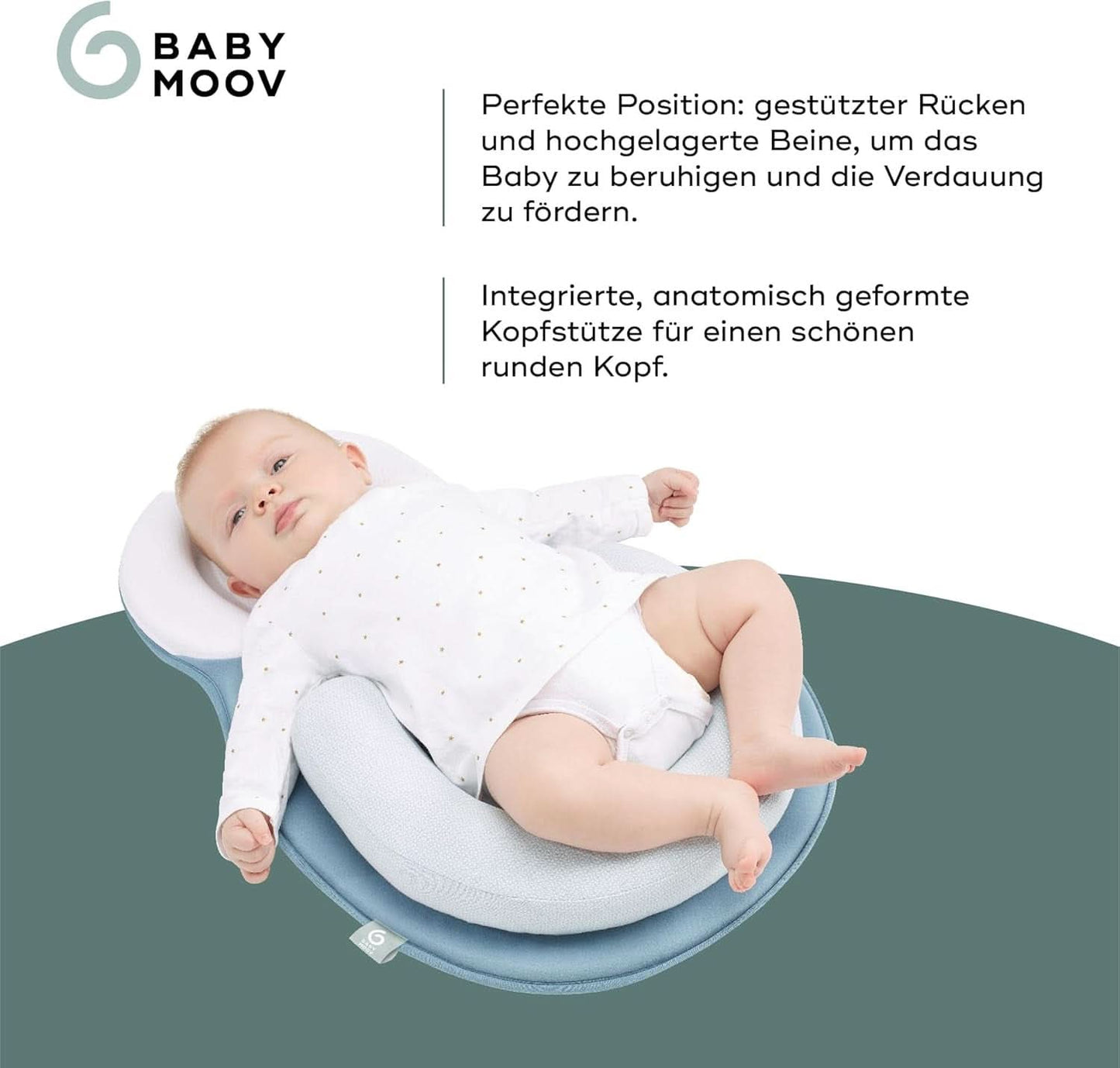 Babymoov Cosydream Mosaik positioneringspude til babyer til at lindre kolik og forebygge plagiocephali, 0-3 måneder Tilbehør Mad og Amning Bebe Naty Shop