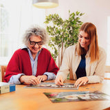 Ravensburger Puslespil 12001369 - Kolibrier og sommerfugle - 200 brikkers puslespil til ældre og seniorer med større puslespil, greb, stor billedskabelon og puslespilsgrundpuslespil Naty Shop