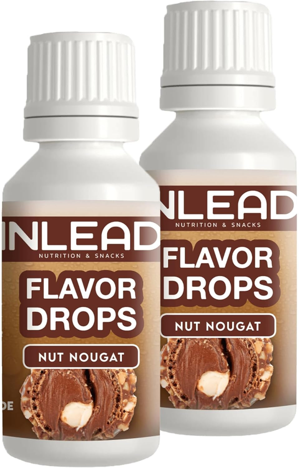 - smagsdråber | Sukkerfri og kaloriefri smag til sødemidler Naty Shop 2X 30Ml Nut Nougat - Nuss-Nougat