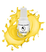 Gel madfarve, beige, champagnefarve, 20 g. Food coloring for a wide range of applications for decorating cakes, tarts, cream, sponge cake, royal icing, macarons.