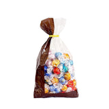 Lindt Chokolade | LINDOR sortiment | 1371g | 110 trøfler i fin chokolade med smelte-i-mund-fyld | Gave af chokolade at dele