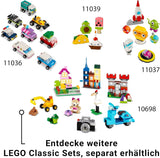 LEGO Classic Creative Dinosaurs byggesæt med dyremodeller og figurer lavet af klodser, fantasifuld legeoplevelse, gave til drenge og piger på 5 år, inklusive T.Rex og Triceratops 11041 byggesæt Besuche den LEGO-Store