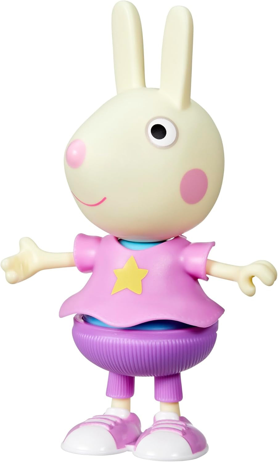 Peppa Pig Luisa Spoon - Sjov påklædningsfigur, 15 cm pigedukke med påklædningstilbehør og tøj, interaktivt legetøjssæt til småbørn fra 3 år og opefter