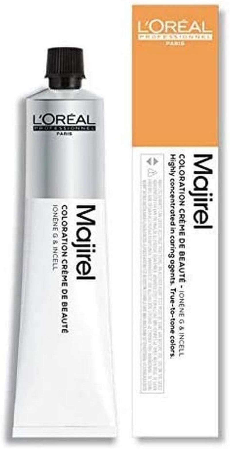 L'Oréal Professionnel Majirel 7 mellemblond, 50 ml Hårfarve Naty Shop 6.3 Mørkeblond guld
