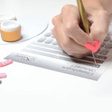 Übungsbögen Nageldesign Nailart (Grundlagen) 3Er Sæt Übungsbogen Startersæt Übung Schulung Tipps Nagelset Nagelart Zubehor Zubehör Nail Art Zum Lernen Ohne Sticker Stickers Folie Brush Stamper ÜB001