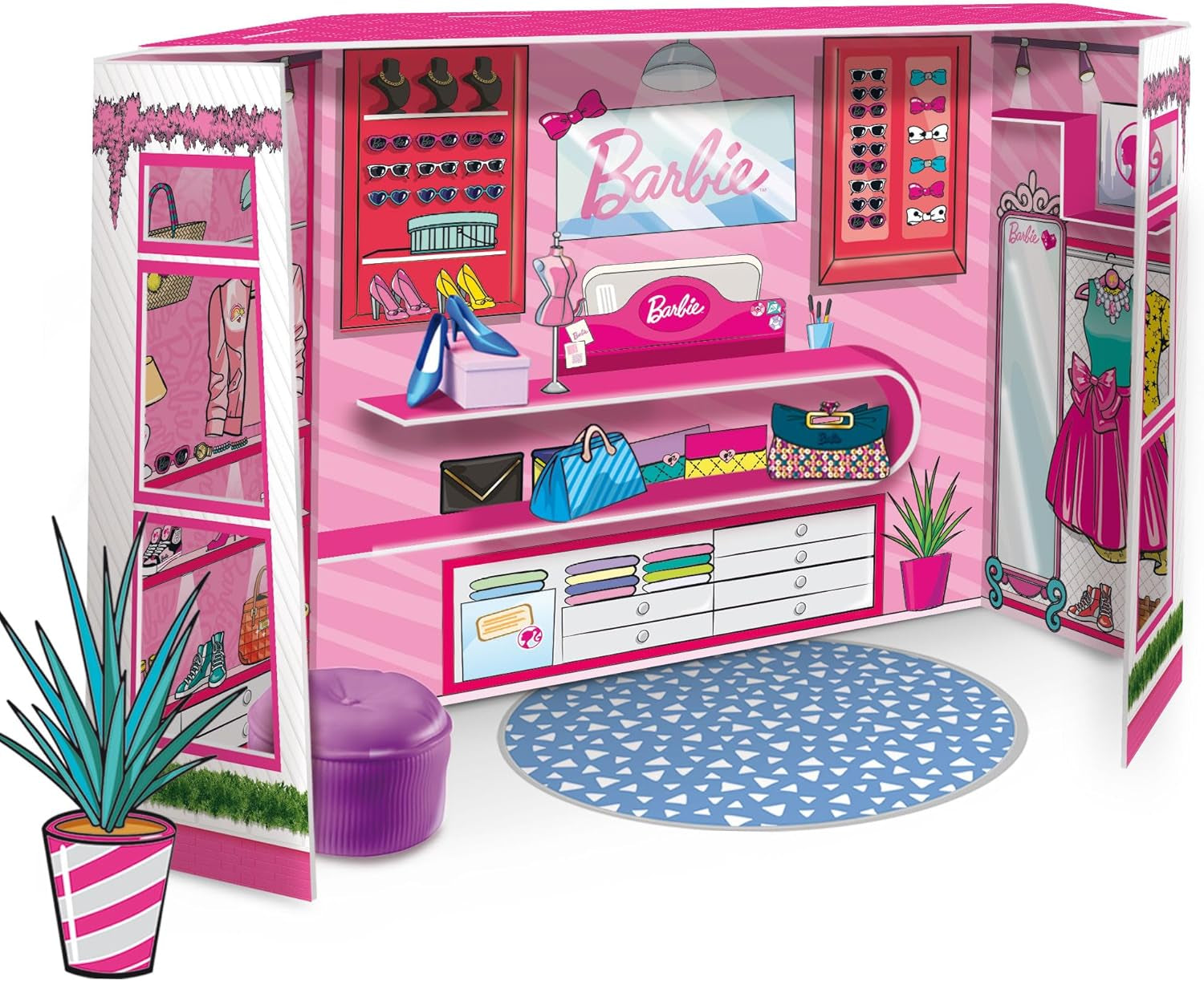 Lisciani 76918 Barbie Fashion Boutique Dukkehus Naty Shop Standardtitel