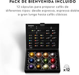Nespresso kaffemaskine De'Longhi Vertuo Next, ENV120.BM, mat sort