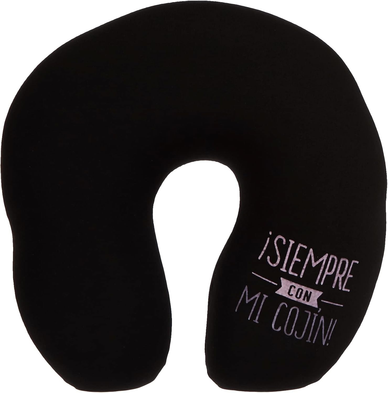 LAG VO1126- Almohada De Viaje, 26 Cm, Farve Rosa, Negro Y Azul Multicolor One Size Rejsepuder Naty Shop Standardtitel