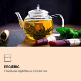 Feelino Elegant 6 stykke blandet æske - Feelino hvide teblomster i en lækker smags- og gaveæske med 6 forskellige hvide te-roser, individuelt vakuumpakket, 1 stk.