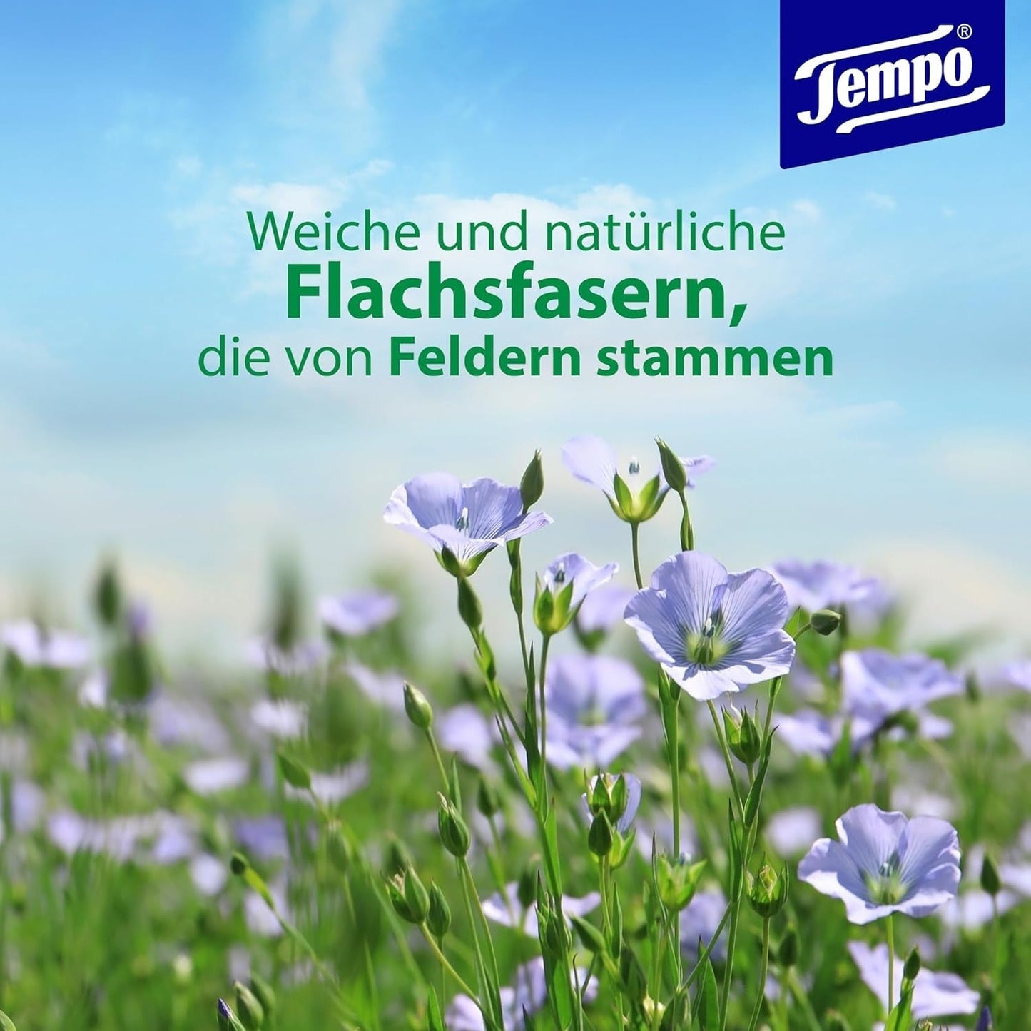 Tempo ''Gentle & Sensitive'' våde toiletservietter - Megapack - 16 pakker med 42 servietter hver - Duo Packs - Natural Aloe Vera - Hygiejnisk papir, dermatologisk testet, hudneutralt