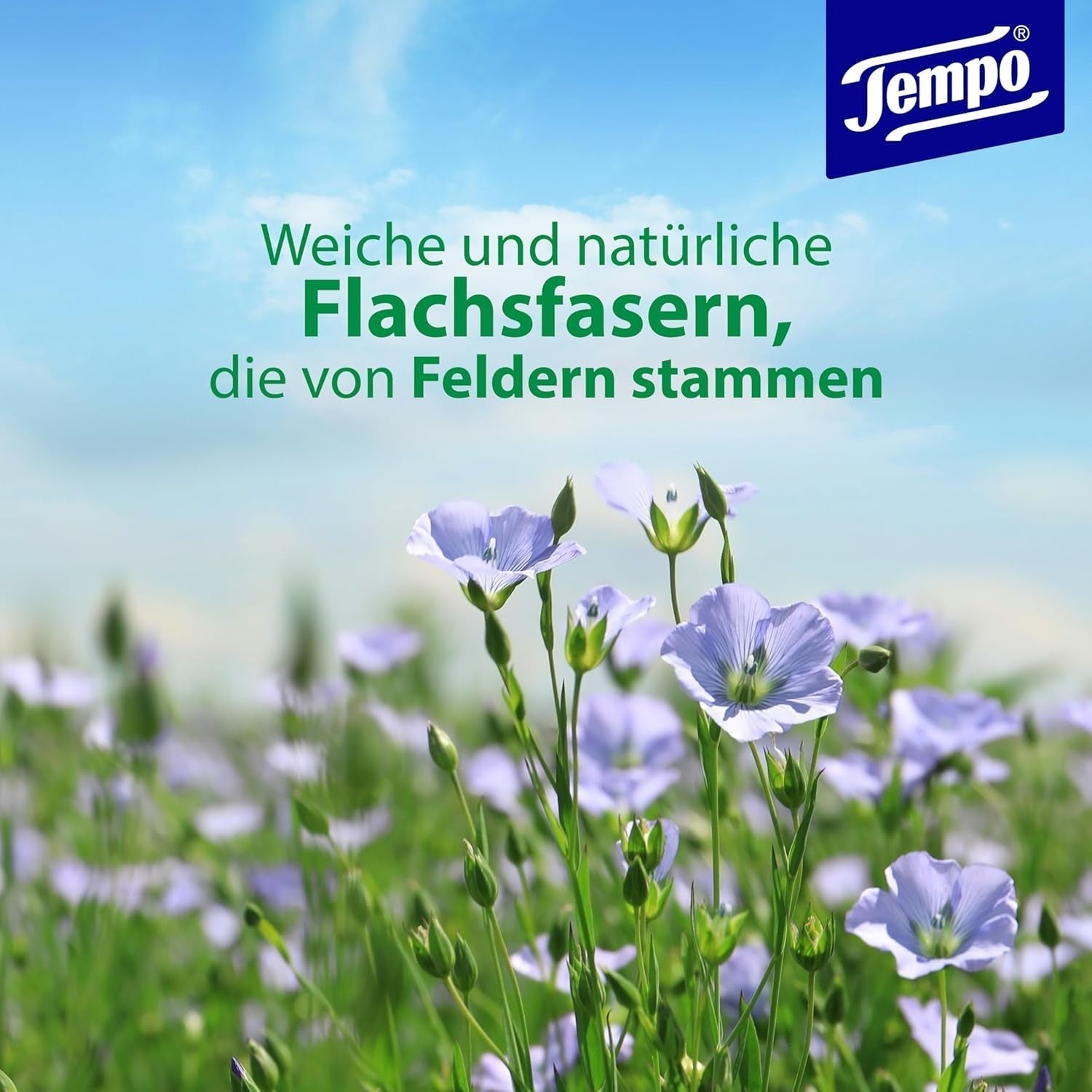 Tempo ''Gentle & Sensitive'' våde toiletservietter - Megapack - 16 pakker med 42 servietter hver - Duo Packs - Natural Aloe Vera - Hygiejnisk papir, dermatologisk testet, hudneutralt