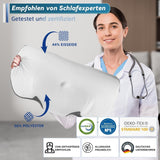 IDEA Nakkesmertepude Ortopædisk pude Lavet af Memory Foam Pude Ergonomisk nakkepude for optimal støtte Anti-snorkepude til side, ryg og mave Sove Cervikal ortopædiske puder Naty Shop