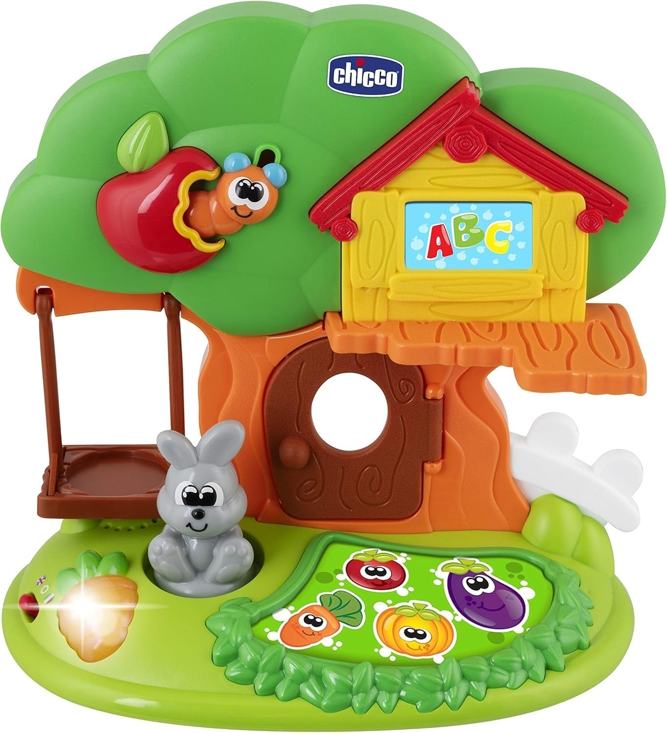 Chicco - Bunny House, Elektronisk Legetøj, Legesæt, Alder 1-4 år Babylegetøj Naty Shop