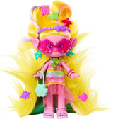 Mattel DREAMWORKS TROLLS Together Strong - Hår-Tastic Queen Poppy Fashion Doll - 15+ tilbehør, Glitter Kam, Vaskbar Glitter Gel, Ages 3+, HNF25 Naty Shop Viva Dolls