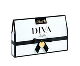 Lindt - DIVA Pralinés, chokoladebolcher i 4 lækre sortimenter Naty Shop 114 gram Clutch