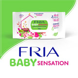 Baby Sensations med låg, 72 vådservietter, renseservietter til personlig pleje, unisex, børn