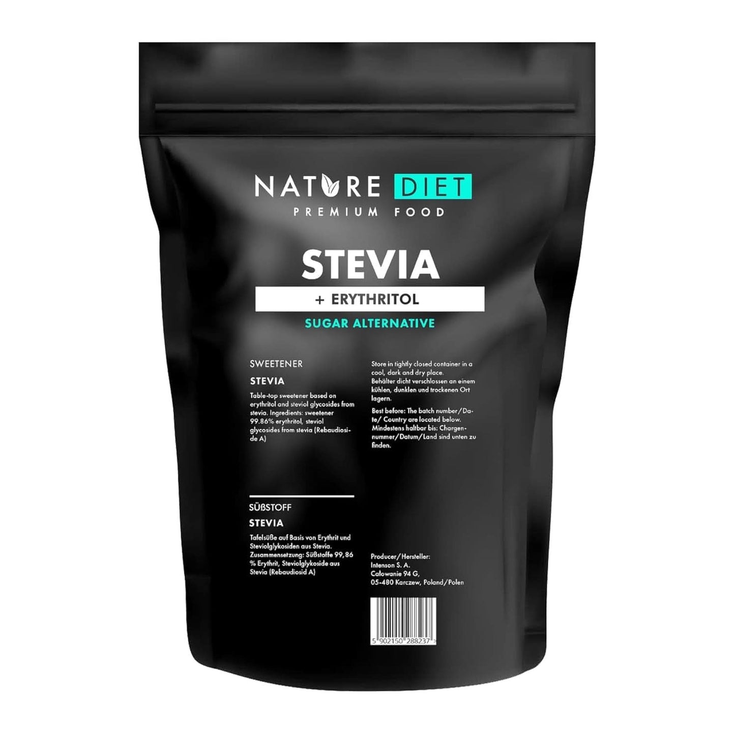 Økologisk kokossukker, karamelsmag, 1,5 kg sødemidler Naty Shop