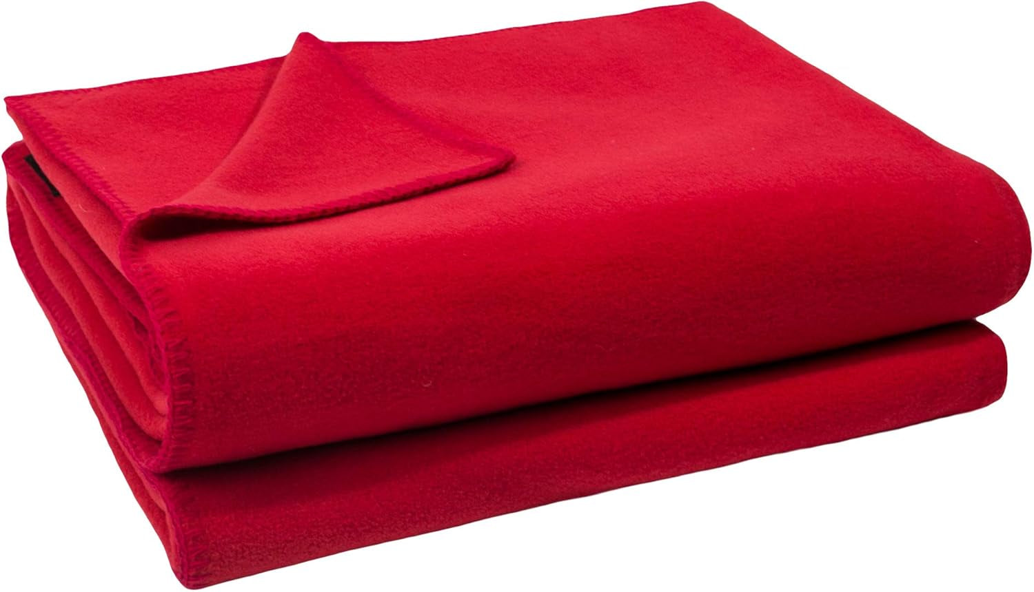 Zoepritz Decke in Der Farbe: Rot, Aus 65% Polyester, 35% Viscose Hergestellt, Grøøe: 160X200 Cm, 103291-235-160X200