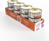 Tun med græskar i bouillon, supplerende vådfoder til katte, original opskrift, 100% naturlig, 12 dåser á 70g hver
