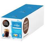 NESCAFÉ DOLCE GUSTO MINI ME by KRUPS schwarz/anthrazit automatisk Kaffeekapselmaschine med NESCAFÉ Dolce Gusto Iced Frappé, 3er Pack (3 x 16 Portioner)