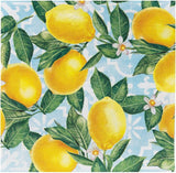 Taleborde 20 X Papirservietter Citron 20 Pack | Engangsservice med levende tema til mindeværdige sammenkomster, sommerfester, brudebrusere, frokoster, lyst
