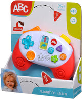 Simba 104010017 - ABC-spilcontroller, babylegetøj, dyrelyde, sange, 20+ lyde, fra 12 måneder, motoriske færdigheder, spillekonsol, småbørnslegetøj, legetelefon Bebe Toys Naty Shop