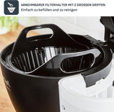 Tefal Includeo Filter Espressomaskine, Espressomaskine Ekstremt nem at bruge, Velegnet til højre- og venstrehåndede brugere, Automatisk lågåbning, 1,25 L, 10 til 15 kopper, CM533811