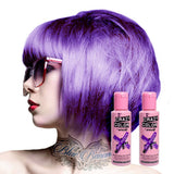 GO TOXIC UV semi-permanent hårfarvecreme 100 ml (1 pakke) Naty Shop Violet hårfarve 50 Ml (2 pakke)