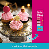 DECOCINO pink farvepasta - 20 g - Madfarve, ideel til farvning af kager, fondant og cremer - Fri for azofedtsyrer og gluten