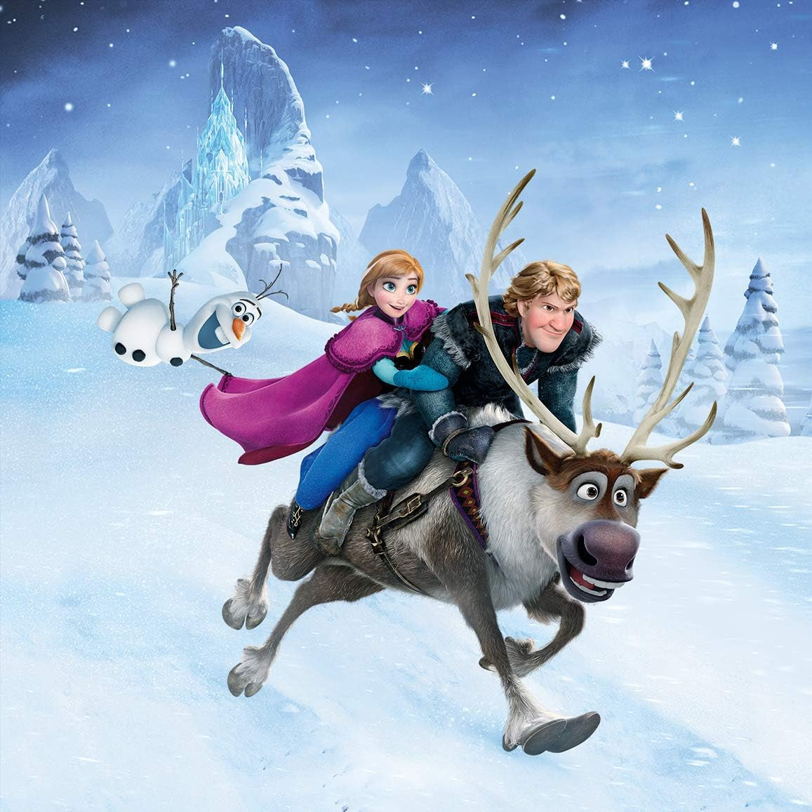 Ravensburger børnepuslespil - 09264 Adventures in Winterland - puslespil til børn over 5 år, Disney Frozen puslespil med 3X49 brikker Puzzle Naty Shop