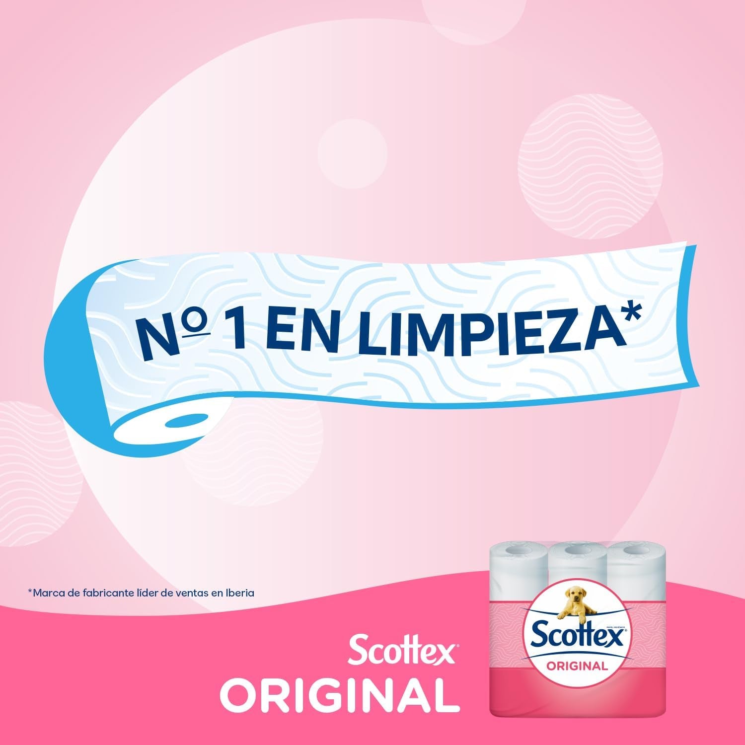 Toiletpapir Original, 128 hvide ruller