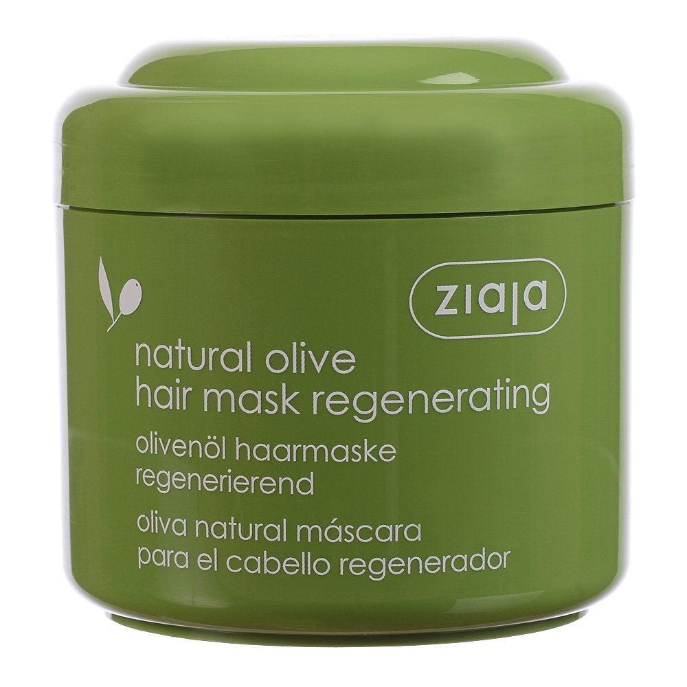 Regenererende olivenolie hårmaske 1 pakke (1 x 200 ml) Naty Shop Hair Mask Standard titel
