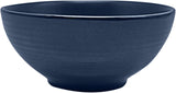 ECHTWERK "Alicia" 16 dele vintage kombineret spisestel Moderne design til 4 personer Elegant mørkeblåt stentøjsstel med 4 tallerkener 4 sidetallerkener 4 skåle 4 tekopper