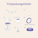 Lansinoh Pumpesæt - sæt vedligeholdelses-/udskiftningsdele til elektriske brystpumper Tilbehør Mad og amning Bebe Naty Shop
