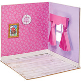 Baker Ross FN255 Mini Trædukkehussæt - 1 stykke dukkehussæt til børn DIY Craft Kit
