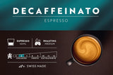 Café Royal Espresso Decaffeinato – Nespresso®-kompatible kaffekapsler, 100 % Arabica, Intensität 6/12, Rainforest Alliance, koffeinfri, 36 kapsler