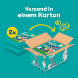 Pampers Baby-Dry Puppy Patrol Edition bleer, størrelse 6, 164 bleer, 13 kg - 18 kg, op til 100 % lækagebeskyttelse og komfort hele natten