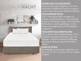 Traumnacht Bambuspude med bambusfibre, hypoallergen, antibakteriel Pudesæt med lynlås, bestående af 2 puder 40X80Cm, Oeko-Tex certificeret, udviklet i Tyskland Naty Shop standardpuder