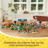 LEGO Animal Crossing Käptens Island Boat Tour, kreativt legetøj til børn med 2 minifigurer fra videospilserien inklusive Huschke, gave til piger og drenge fra 6 år 77048 Byggesæt Besuche den LEGO-Store