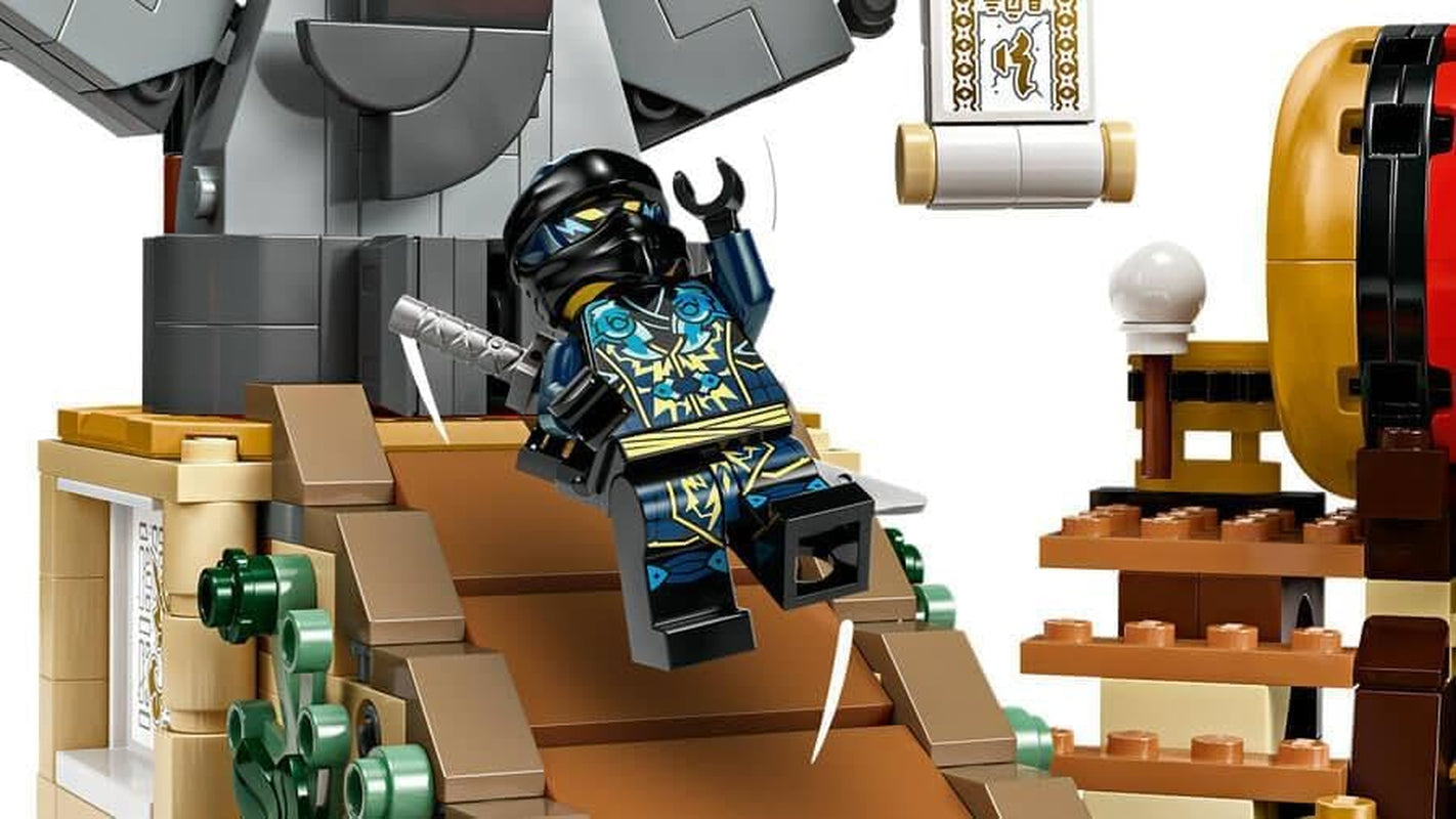 LEGO NINJAGO Tournament Arena Eventyrlegetøj til børn Ninja-legesæt med 6 minifigurer Samling Byggesæt Fødselsdagsgave til 7-årige drenge og piger 71818 Byggesæt Besuche den LEGO-Store