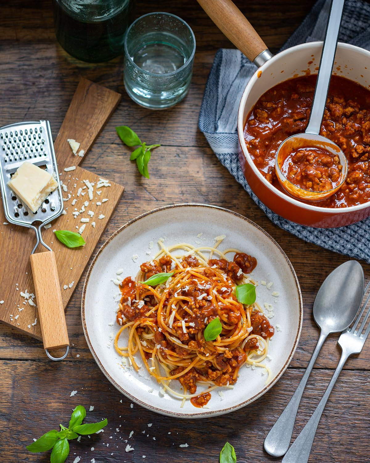 MAGGI Fix til Spaghetti Bolognese, Würzmischung, 100% naturlige ingredienser, til 3 Portioner, 1er Pack (1 x 36g Packung)