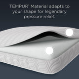 TEMPUR-PEDIC Tempur-Cloud Prohi-pude, Memory Foam, Hvid/overdådig have, King Standard-puder Naty Shop