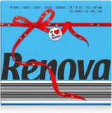Renova Papirservietter, Rød Label Blå 70 Servietter